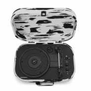 Crosley Discovery Portable Bluetooth Turntable - Black and White