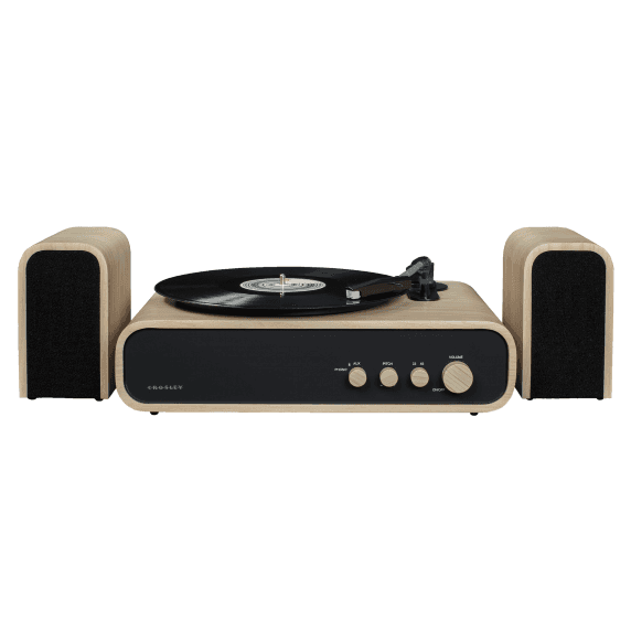 Crosley Gig Bluetooth Turntable with Stereo Speakers - Natural