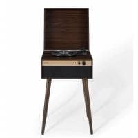 Crosley Jasper Table-Style Turntable with Bluetooth, Walnut 