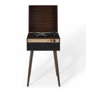 Crosley Jasper Table-Style Turntable with Bluetooth, Walnut 