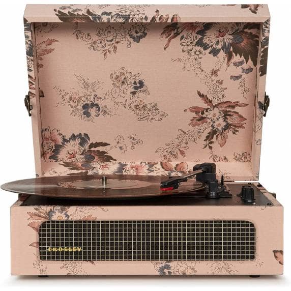 Crosley Voyager 2-Way Bluetooth Record Player - Floral