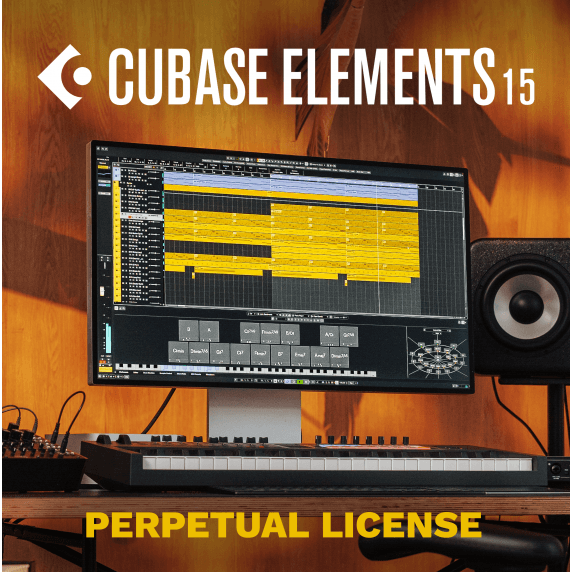 Cubase Elements 15 Music Production Software (Serial Download)