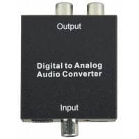 Digital Optical to Line Level Audio Converter