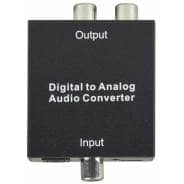 Digital Optical to Line Level Audio Converter
