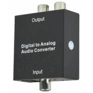 Digital Optical to Line Level Audio Converter