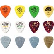 Dunlop Acoustic Variety Guitar Picks - 12 Pack