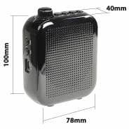 E-Audio 15W Portable Waistband Voice Amplifier with UHF Wireless Headset Microphone