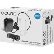 E-Audio 15W Portable Waistband Voice Amplifier with UHF Wireless Headset Microphone