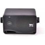 e-audio 3" 3-Way Background Music Speakers With Brackets 80W 4 Ohm (Black)