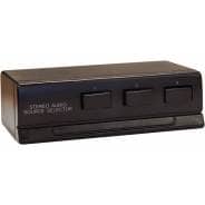 E-Audio 3 Way Stereo Audio Source Selector