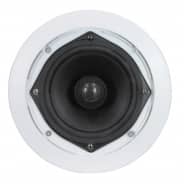 E-Audio 6.5" White 2-Way Low-Profile Ceiling Speakers (Pair - 80W)