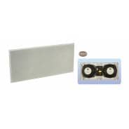 E-Audio Dual 6.5Inch 2-Way In-Wall Speaker With Twin Drivers and Dome Tweeter
