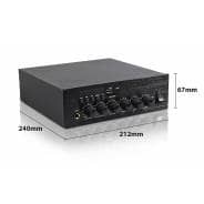 Eagle 2 x 30W Compact Bluetooth Stereo Amplifier, 12V or 230Vac