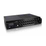 Eagle 6-Zone 120W 100V Line Mixer Amplifier with Bluetooth, FM & USB/SD