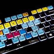 Editors Keys Backlit PC/Mac Keyboard - Shortcut Keyboard For Cubase