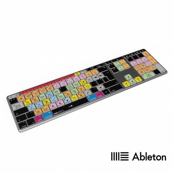 Editors Keys Backlit Wireless Keyboard for Ableton Live, Mac & PC