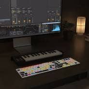 Editors Keys Backlit Wireless Keyboard for Ableton Live, Mac & PC