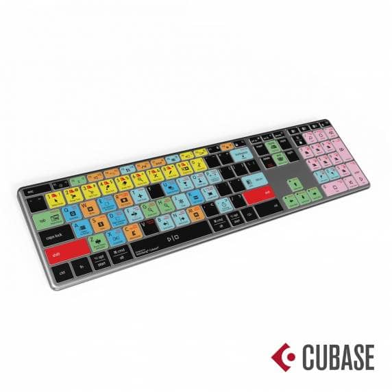 Editors Keys Backlit Wireless Keyboard for Cubase, Mac & PC