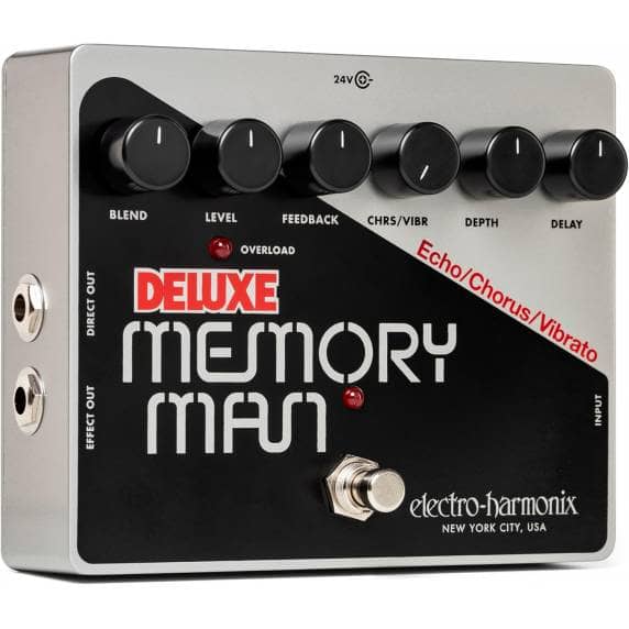 Electro-Harmonix Deluxe Memory Man - Analog Delay / Chorus / Vibrato Pedal