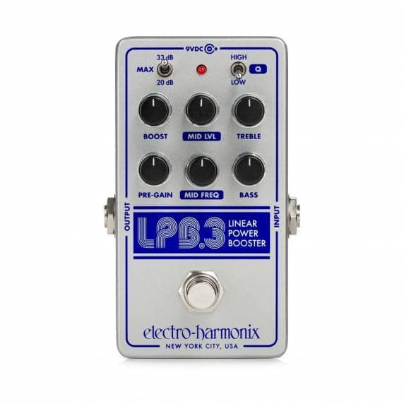 Electro-Harmonix LPB-3 Linear Power Booster & EQ Guitar Pedal