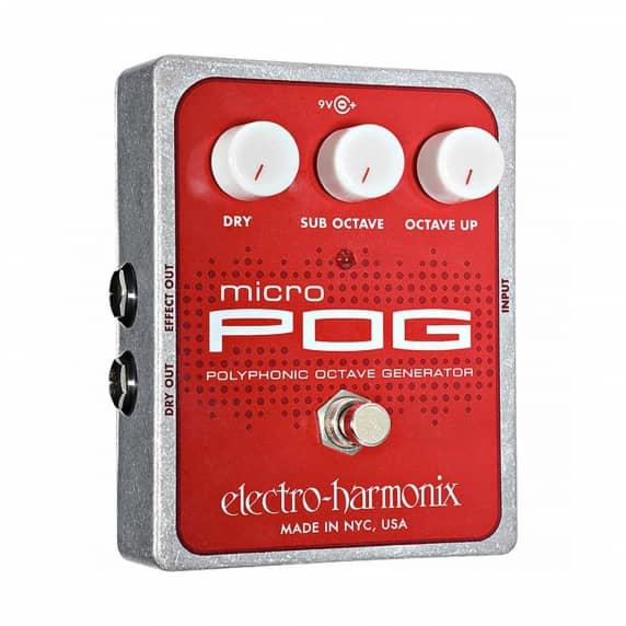 Electro-Harmonix Micro POG - Polyphonic Octave Generator Pedal