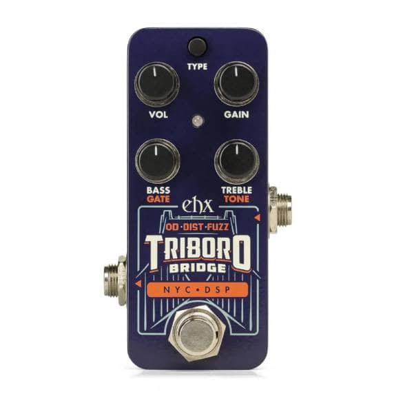 Electro-Harmonix Pico Triboro Bridge - Overdrive, Distortion & Fuzz Effects Pedal