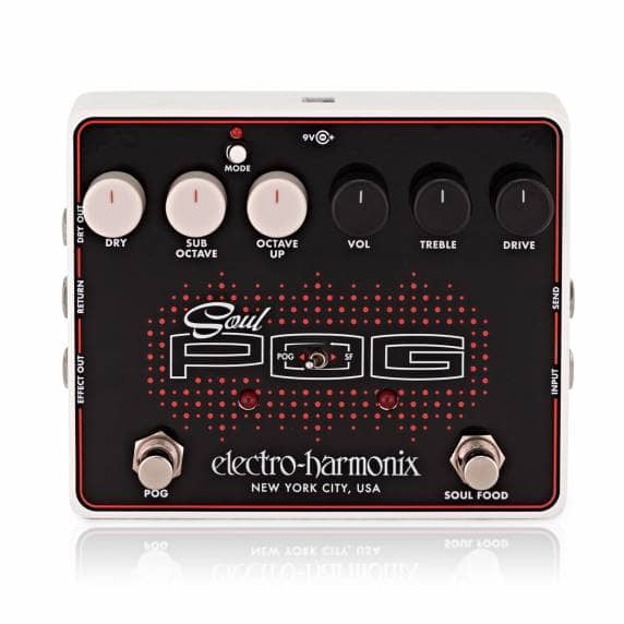 Electro-Harmonix Soul POG – Overdrive & Octave Multi-Effect Pedal