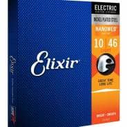 Elixir Electric Guitar Strings with NANOWEB Coating, Light (.010-.046)