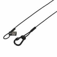Equinox 35cm Black Stainless Steel Safety Wire 25kg