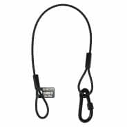 Equinox 35cm Black Stainless Steel Safety Wire 25kg
