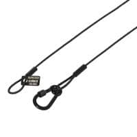 Equinox 75cm Black Stainless Steel Safety Wire 25kg