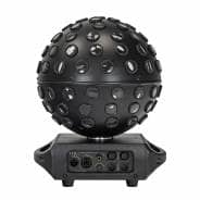Equinox Asteroid 5 x 40W Quad-Colour RGBW LED Effect Light - Black