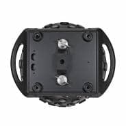 Equinox Asteroid 5 x 40W Quad-Colour RGBW LED Effect Light - Black