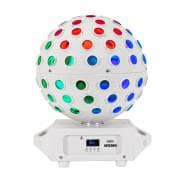 Equinox Asteroid 5 x 40W Quad-Colour RGBW LED Effect Light - White