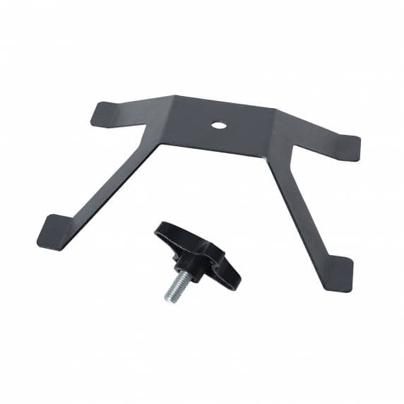 Equinox Batten Floor Standing Bracket (Single) - Black