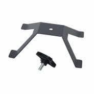 Equinox Batten Floor Standing Bracket (Single) - Black
