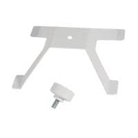 Equinox Batten Floor Standing Bracket (Single) - White