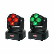 Equinox Fusion 40 Pack (2 Moving Heads + Carry Case + DMX and Power Cables)