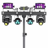 Equinox Gigabar FX1 - Multi-Function 5-in-1 Lighting Bar System (EQLED067)