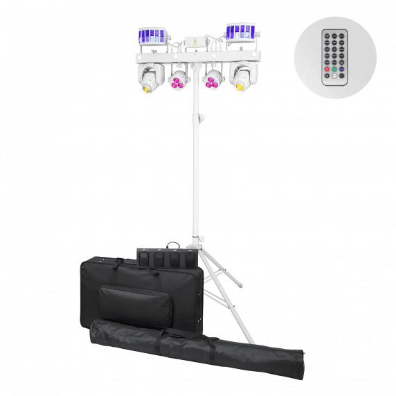 Equinox Gigabar FX1 - Multi-Function 5-in-1 Lighting Bar System - White (EQLED067A)