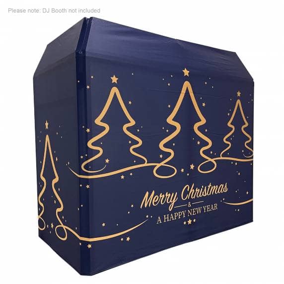 Equinox Merry Christmas Design Lycra for DJ Booths