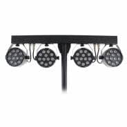 Equinox MicroPar Bar System T-Bar Lighting Package