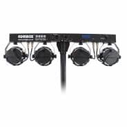 Equinox MicroPar Bar System T-Bar Lighting Package