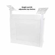 Equinox Quick Folding DJ Event Booth (White)