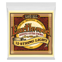 Ernie Ball 12-String Earthwood Phosphor Bronze Acoustic Strings (Light 9-46)
