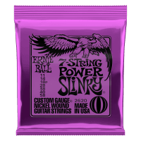 Ernie Ball 7-String Power Slinky Nickel Electric Guitar Strings (11-58 Gauge)