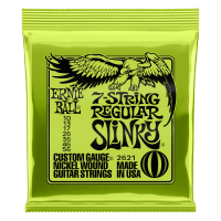 Ernie Ball 7-String Regular Slinky Nickel Electric Guitar Strings (10-56 Gauge)