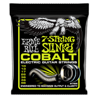 Ernie Ball 7-String Slinky Cobalt Electric Guitar Strings (10-56)