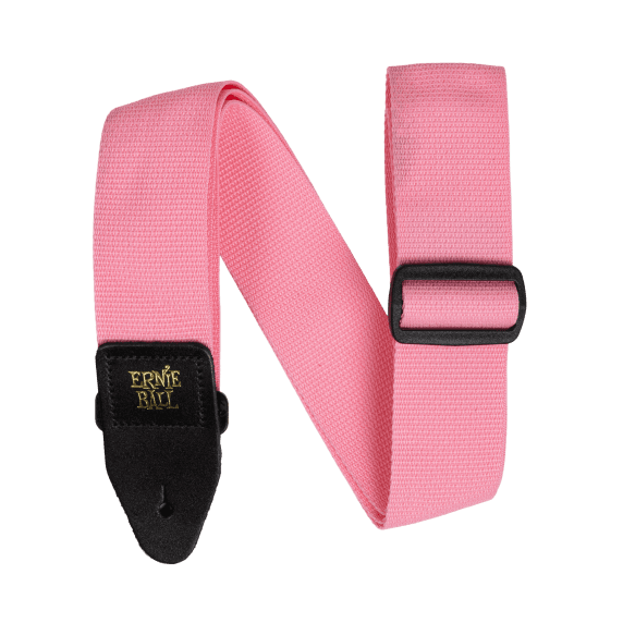 Ernie Ball Adjustable Polypro Electric and Bass Guitar Strap - Pink Sunrise (P05376)
