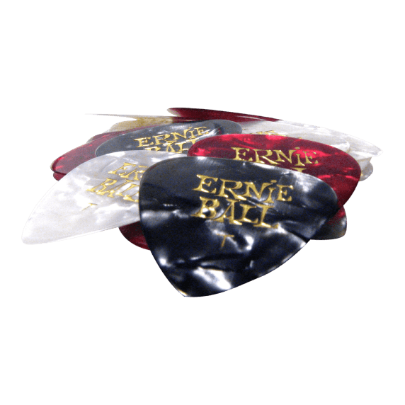 Ernie Ball Assorted Thin Pearloid Cellulose Guitar Picks - 24 Pack